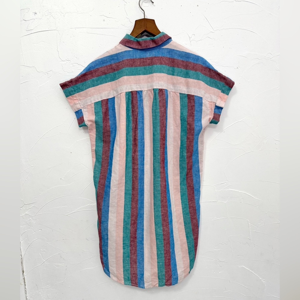 Madewell Central Shirtdress in Flagstaff Stripe - Picture 10 of 15